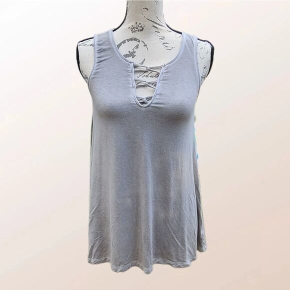 American Eagle -376 Outfitters Soft and Sexy tank top grey Extra Small‎ - Picture 1 of 5